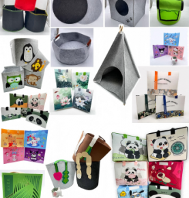 Hot Selling Durable Customized Nonwoven Felt Bag 