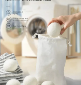  Healthy Felt Laundry Wool Dryer Balls